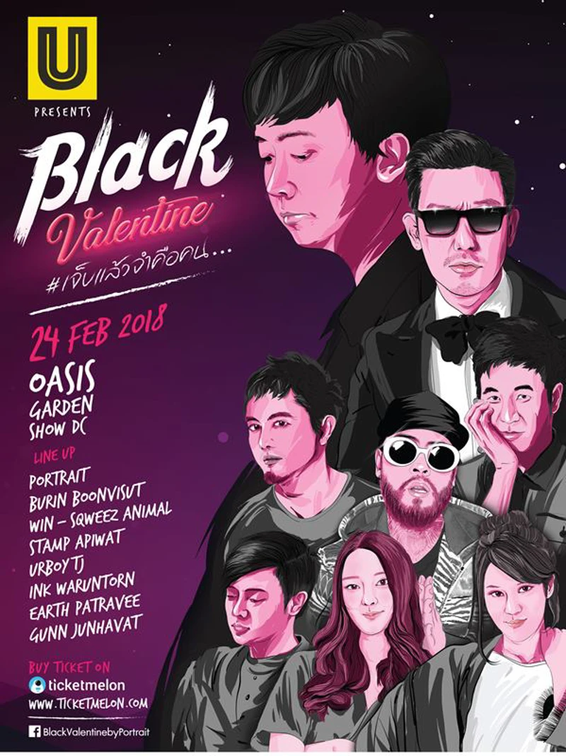 U BEER PRESENTS BLACK VALENTINE CONCERT